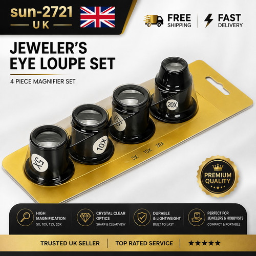 4pcs watch repair magnifying - repair,