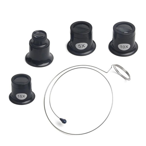 Watchmaker jeweler loupe - watchmaker, set