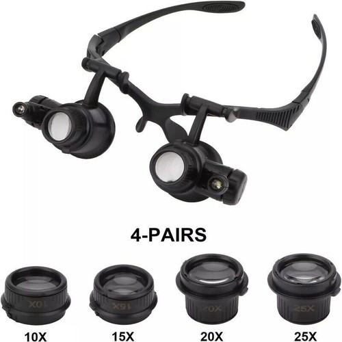 10x 15x 20x 25x - 20x, led