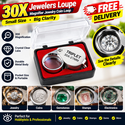 30x jewelers loupe - 30x, magnifier