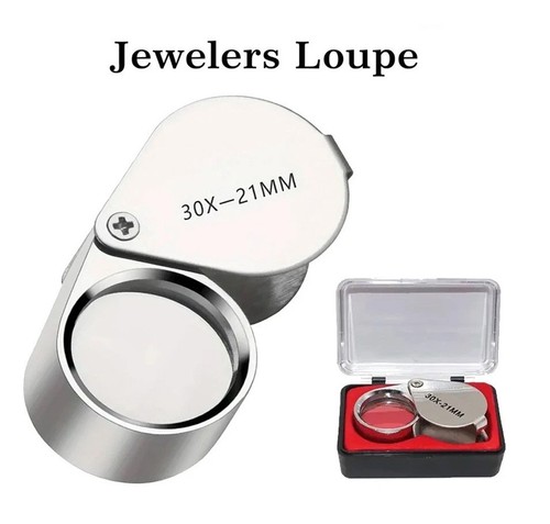 30x jewelers loupe magnifier - 30x,