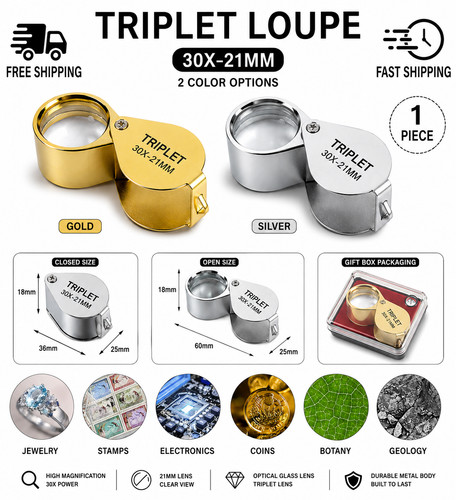 30x jewelers loupe magnifier - loupe,