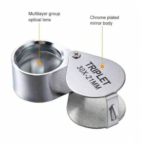 Jewelers eye loupe pocket - jewelers,