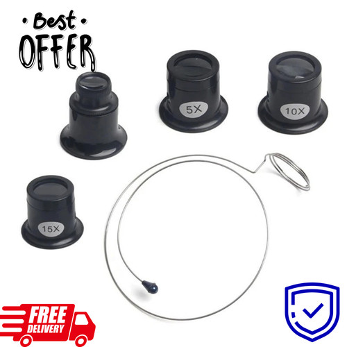 Watchmaker jeweler loupe set - watchmaker,