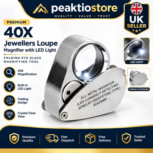 40x jewellers loupe magnifier - loupe,