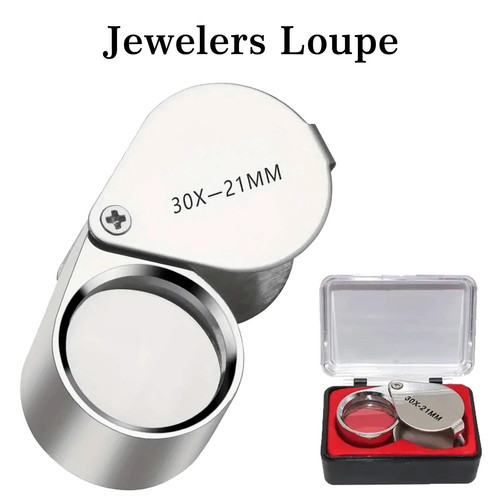 30x jewelers loupe magnifier - 30x,
