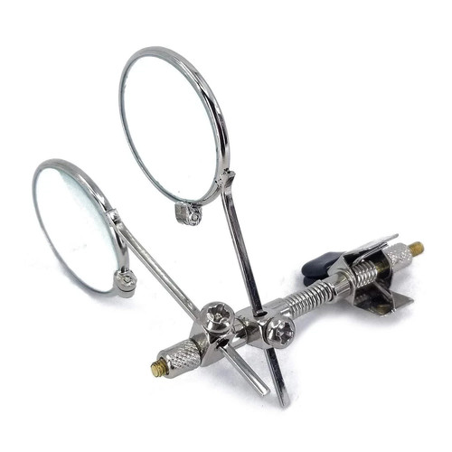 Eye loupe magnifier clip on - eye,